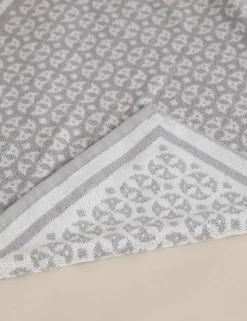 Pure Cotton Geometric Circle Towel