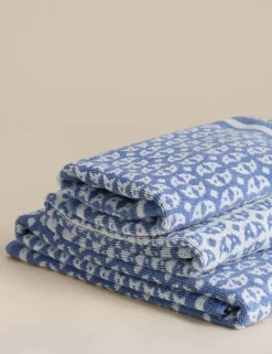 Pure Cotton Geometric Circle Towel