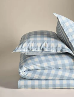 Pure Cotton Gingham Bedding Set