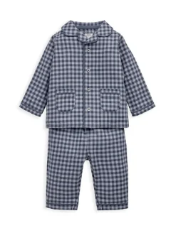 Pure Cotton Gingham Pyjamas (3 Mths - 3 Yrs)