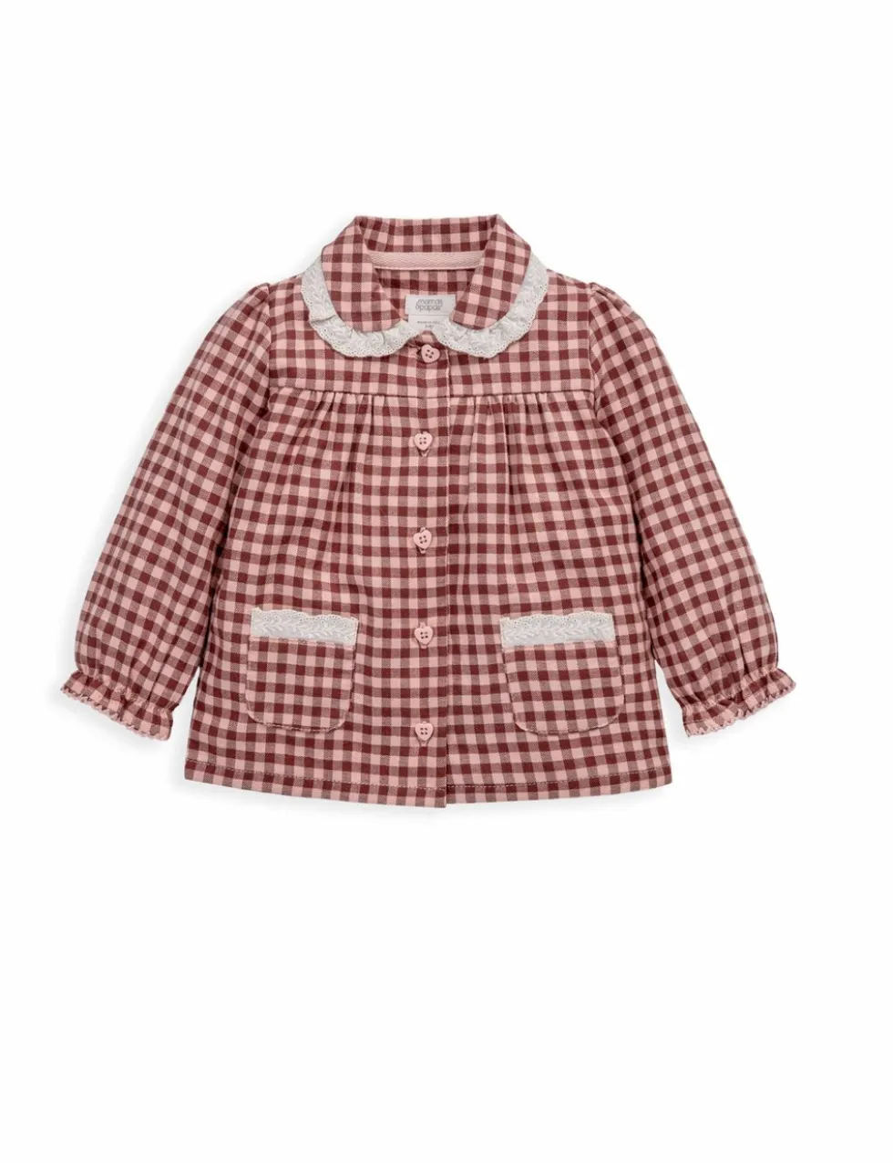 Pure Cotton Gingham Pyjamas (3 Mths-3 Yrs)
