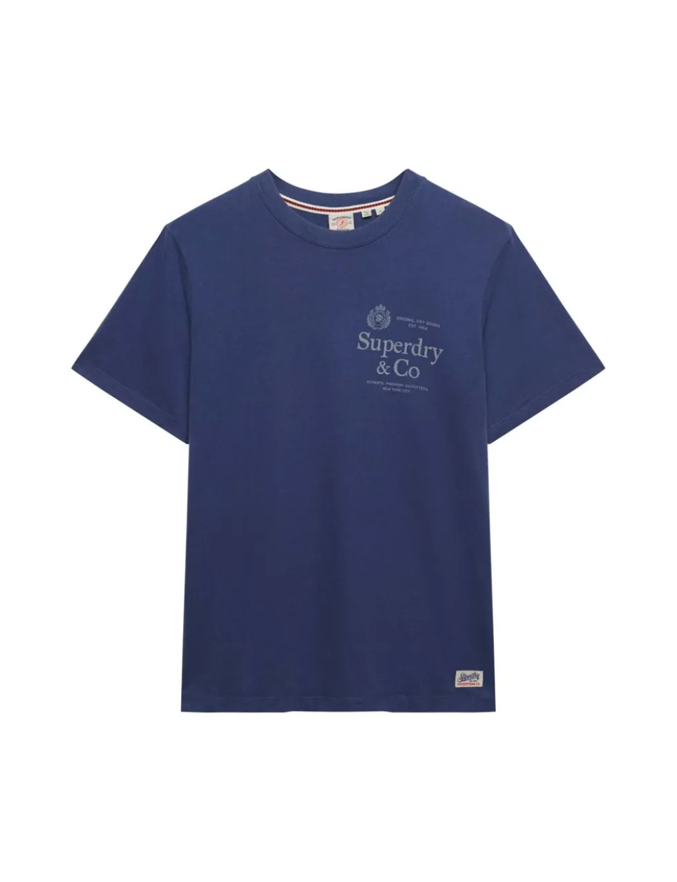 Pure Cotton Graphic Crew Neck T-Shirt
