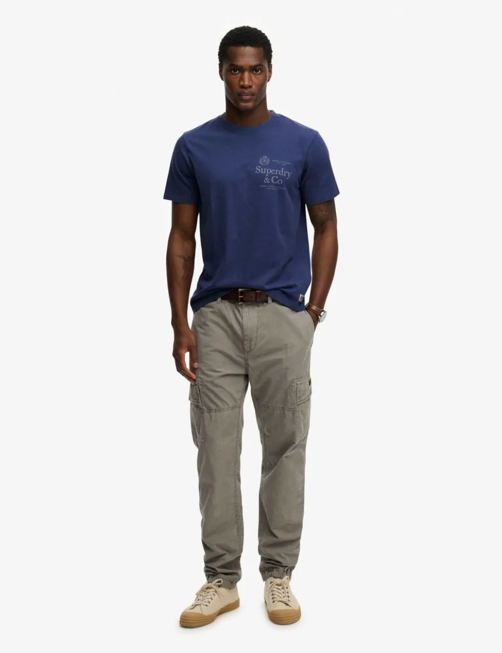 Pure Cotton Graphic Crew Neck T-Shirt