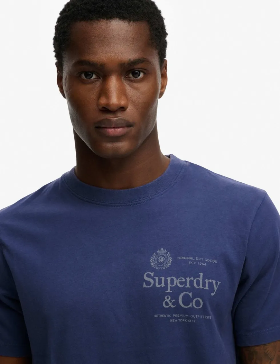 Pure Cotton Graphic Crew Neck T-Shirt
