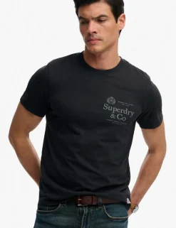 Pure Cotton Graphic Crew Neck T-Shirt