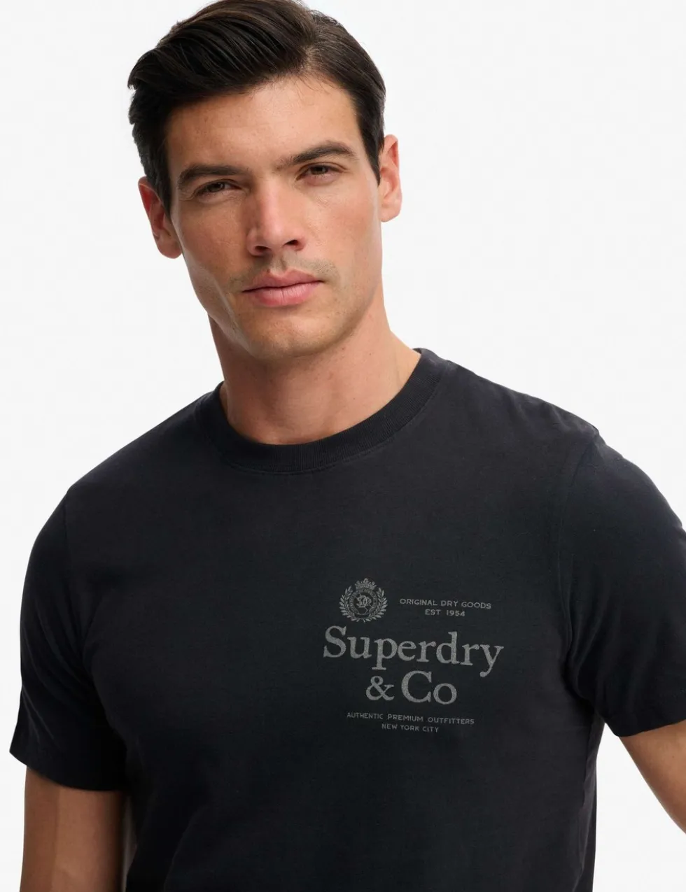 Pure Cotton Graphic Crew Neck T-Shirt
