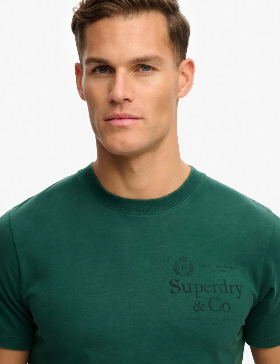 Pure Cotton Graphic Crew Neck T-Shirt
