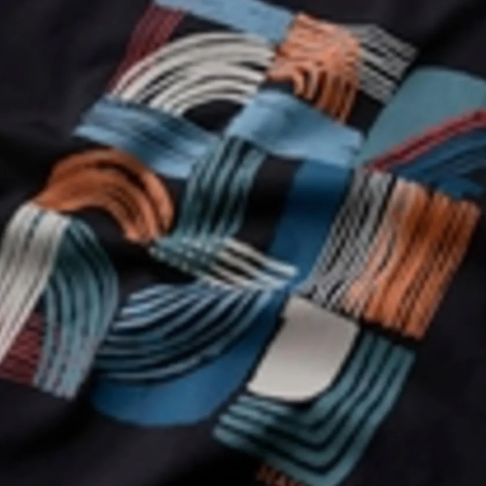 Pure Cotton Graphic Print Crew Neck T-Shirt