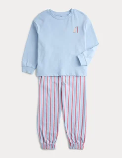 Pure Cotton Graphic Pyjama Set (12 Mths - 8 Yrs)