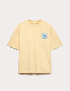 Pure Cotton Graphic Sun T-Shirt (6-16 Yrs)