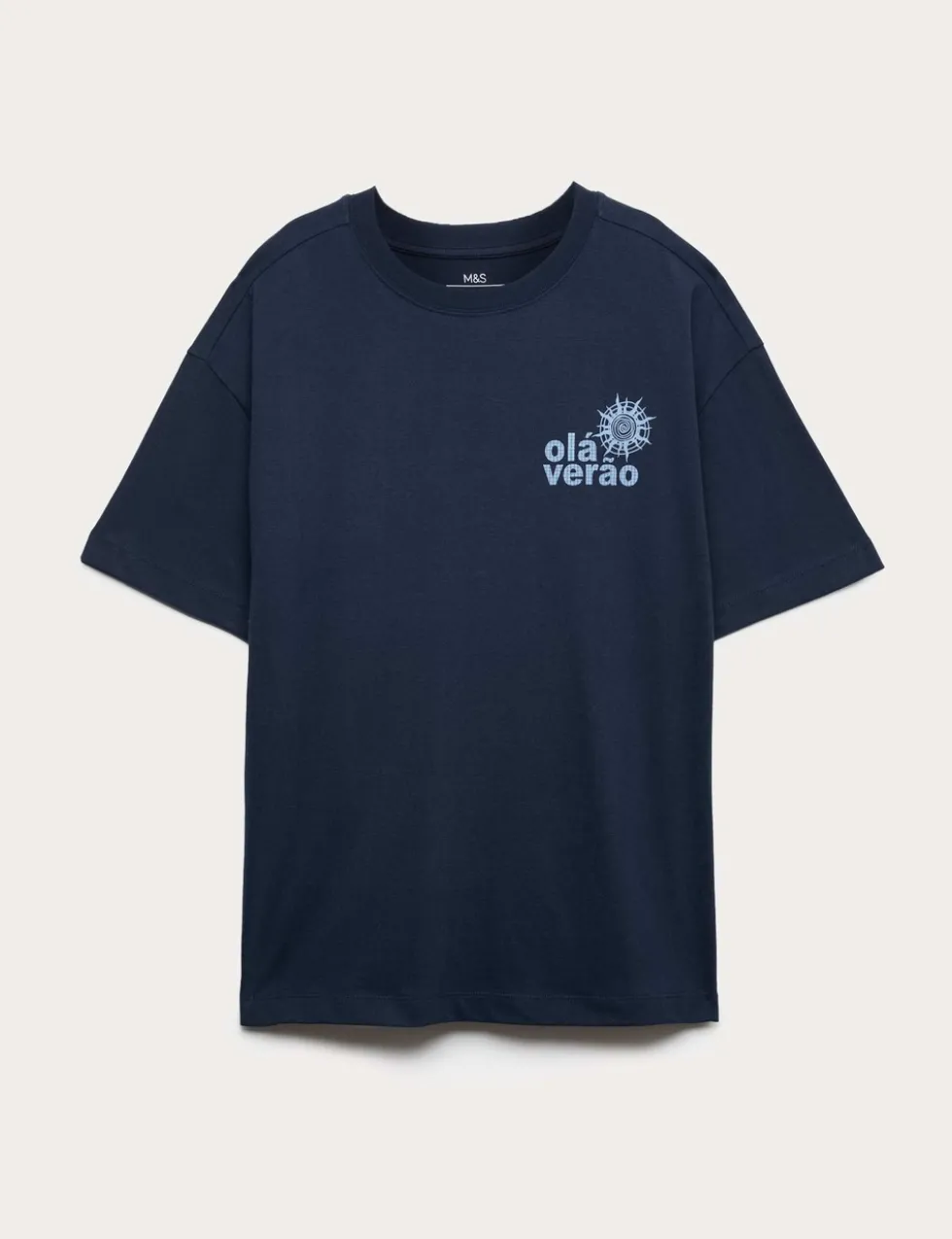 Pure Cotton Graphic Sun T-Shirt (6-16 Yrs)