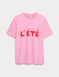 Pure Cotton Graphic T-Shirt