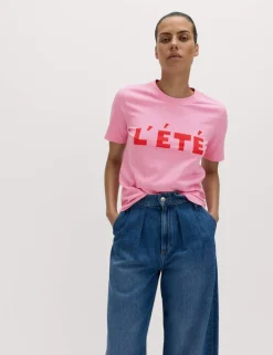 Pure Cotton Graphic T-Shirt