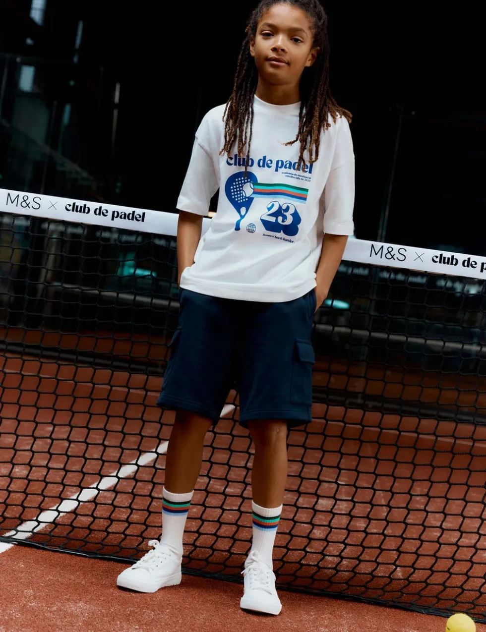 Pure Cotton Graphic T-Shirt (6-16 Yrs)