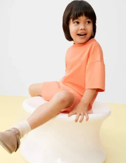Pure Cotton Graphic T-Shirt (2-8 Yrs)