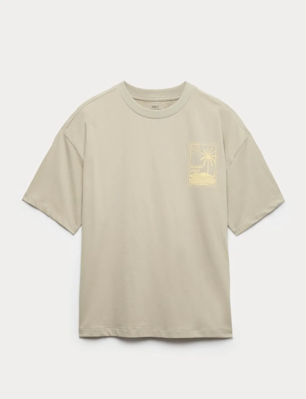 Pure Cotton Graphic T-Shirt (6-16 Yrs)