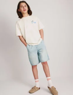 Pure Cotton Graphic T-Shirt (6-16 Yrs)