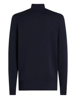 Pure Cotton Half Zip Jumper
