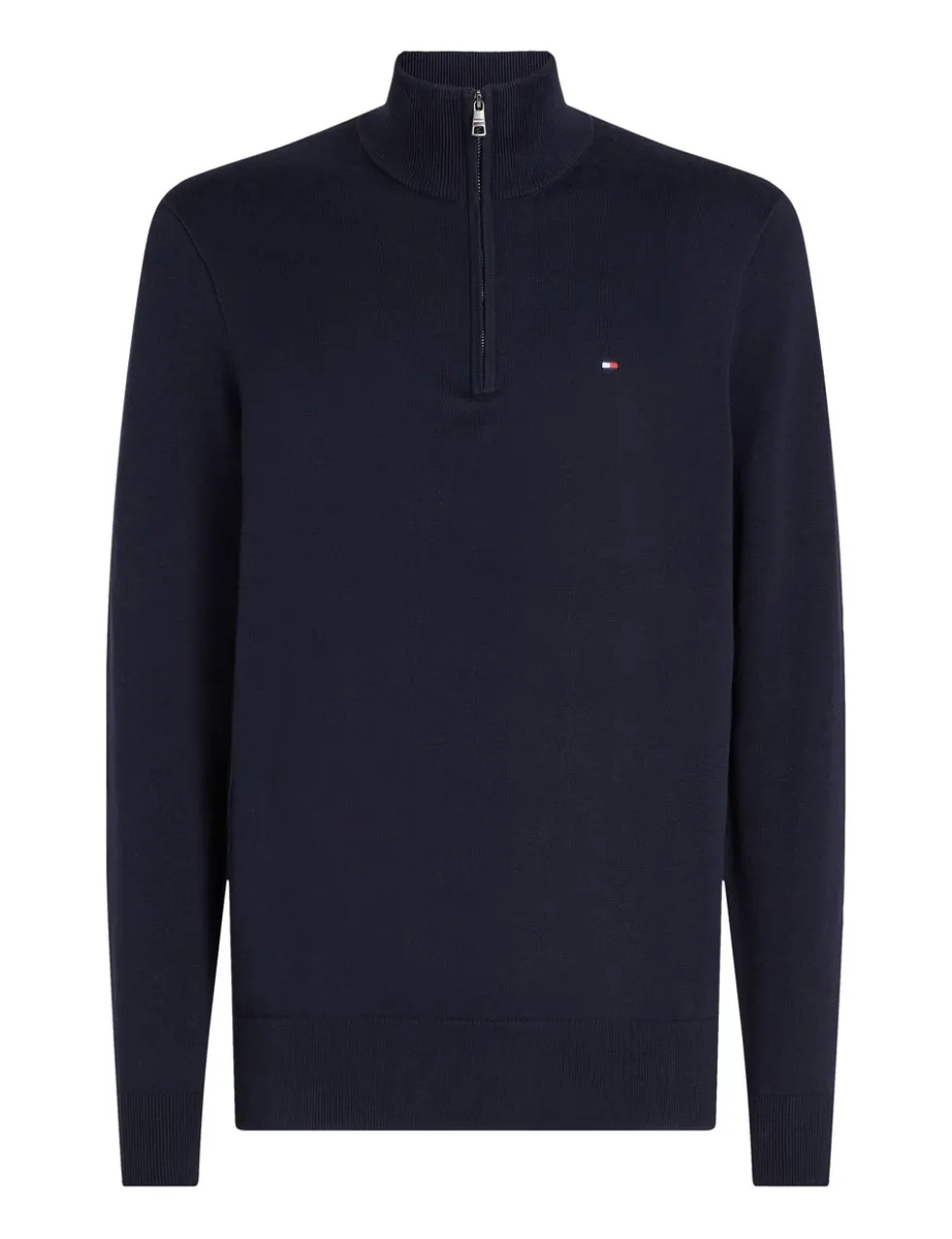 Pure Cotton Half Zip Jumper