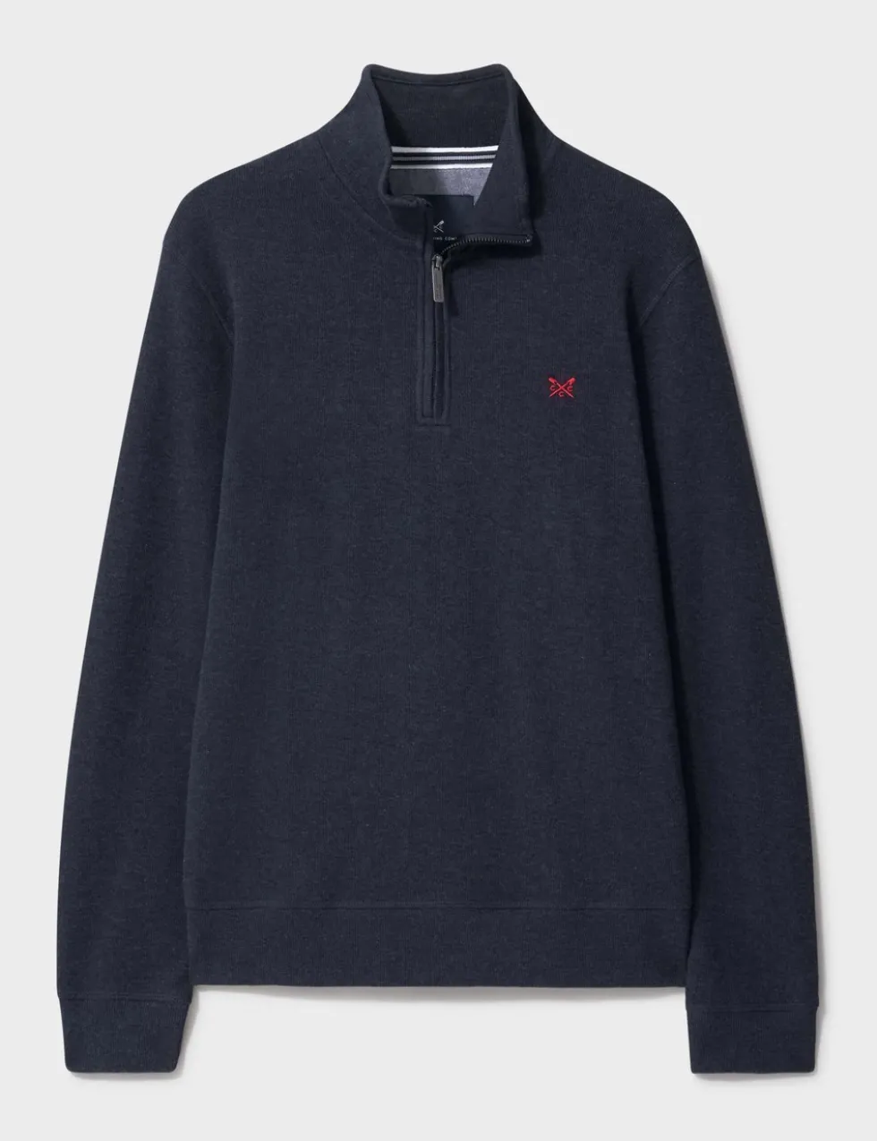 Pure Cotton Half Zip Jumper