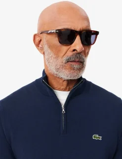 Pure Cotton Half Zip Jumper