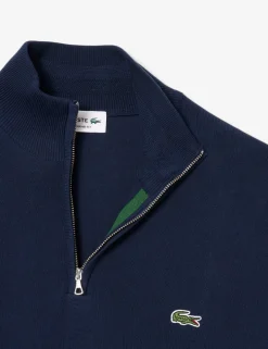 Pure Cotton Half Zip Jumper