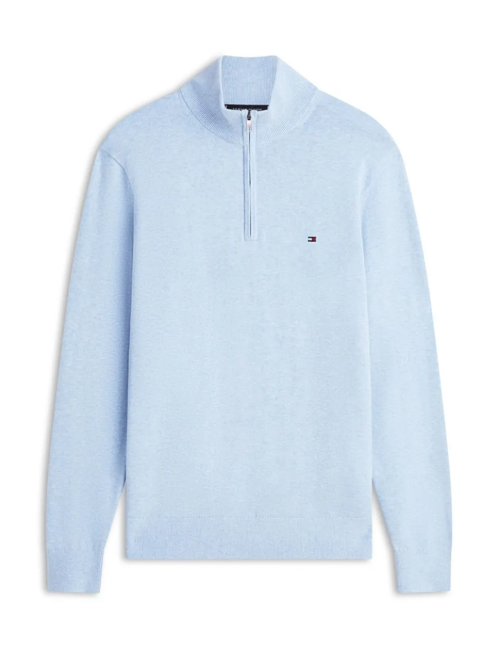 Pure Cotton Half Zip Jumper