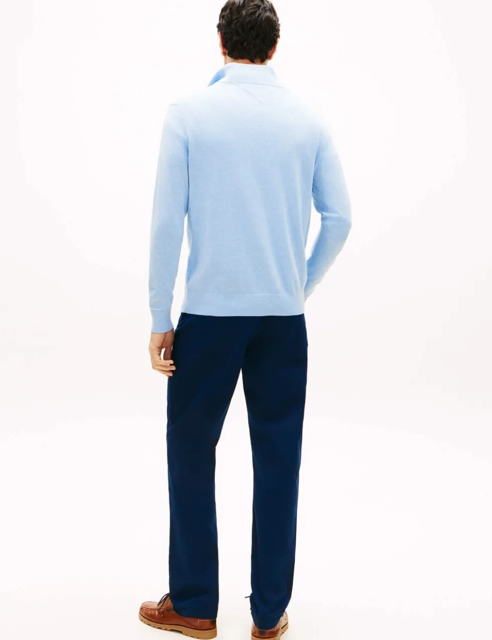 Pure Cotton Half Zip Jumper
