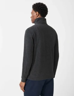 Pure Cotton Half Zip Sweatshirt