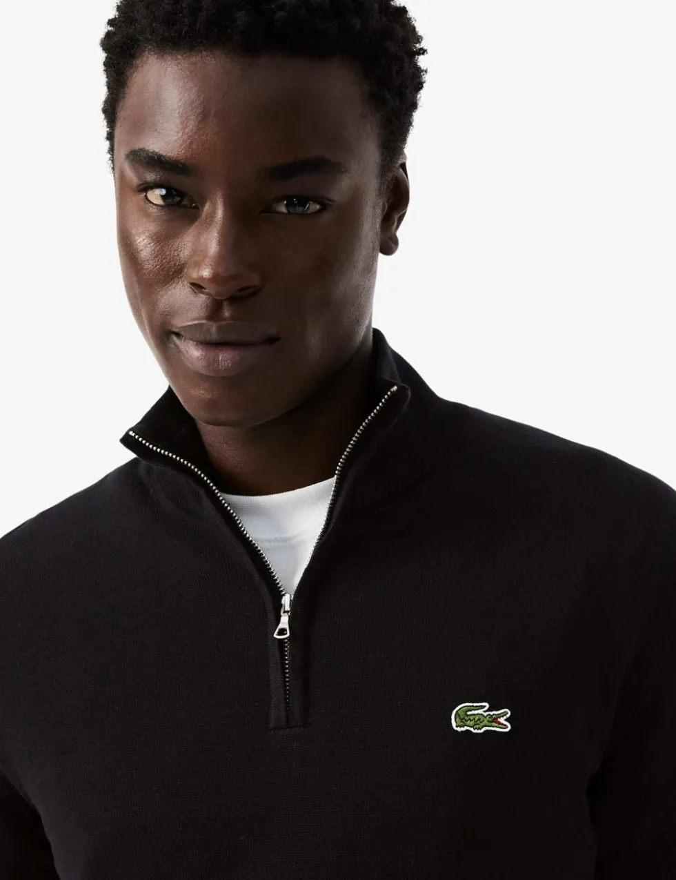 Pure Cotton Half Zip Sweatshirt