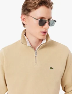 Pure Cotton Half Zip Sweatshirt
