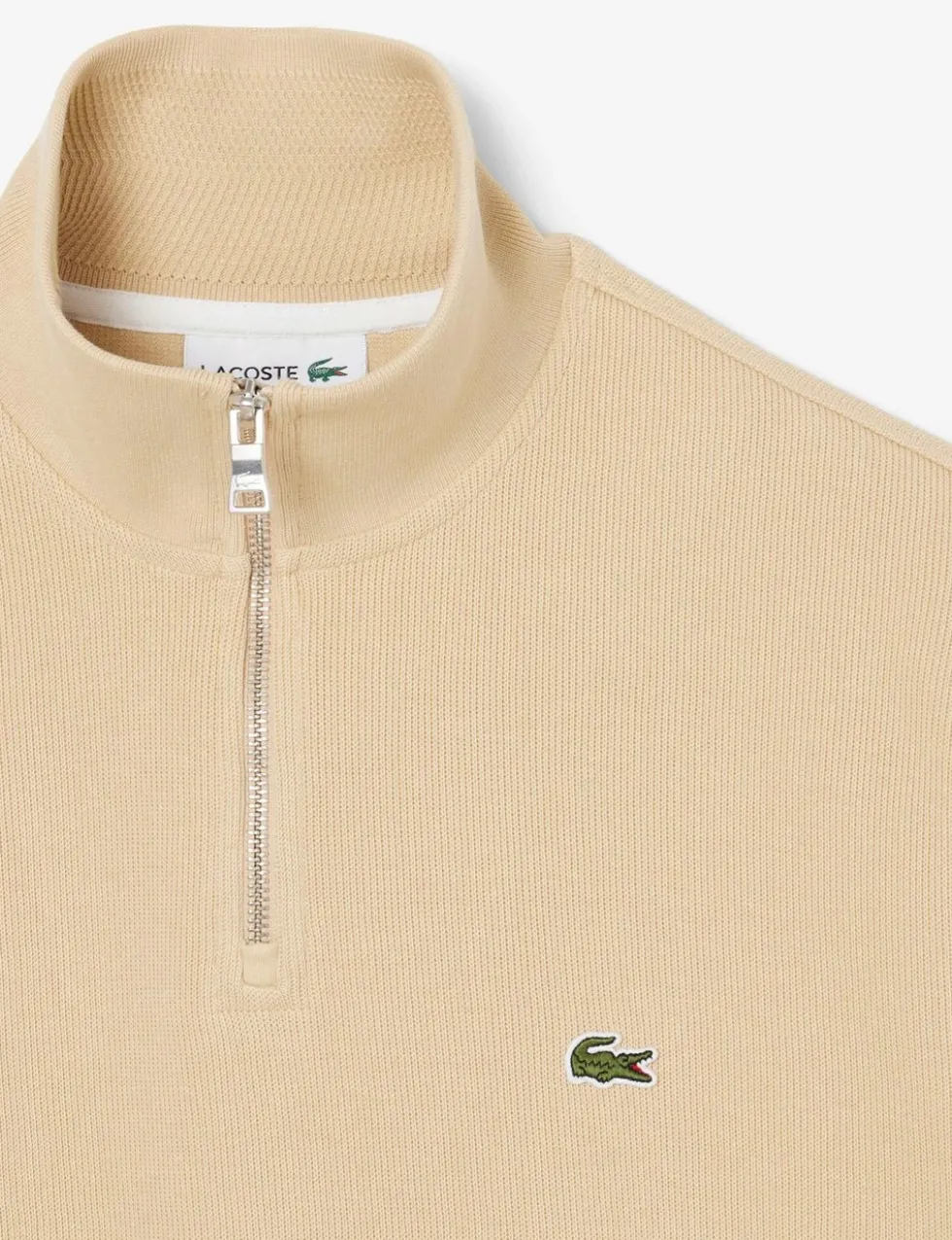 Pure Cotton Half Zip Sweatshirt