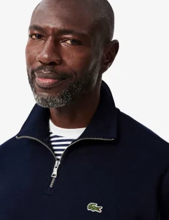 Pure Cotton Half Zip Sweatshirt
