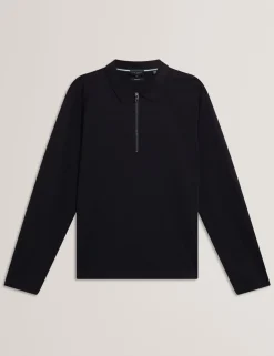 Pure Cotton Half Zip Sweatshirt