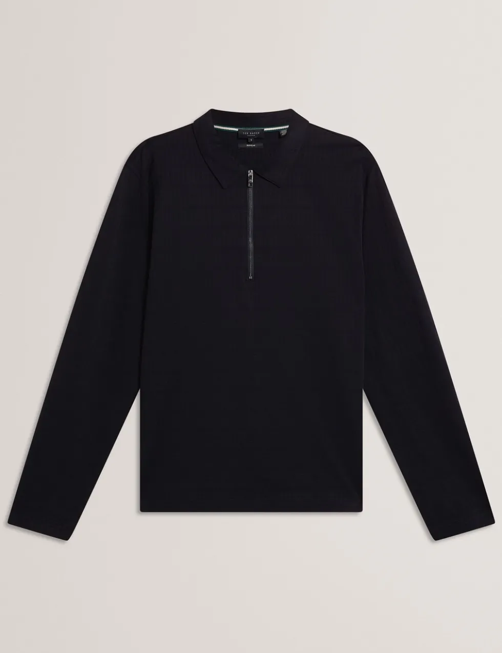 Pure Cotton Half Zip Sweatshirt