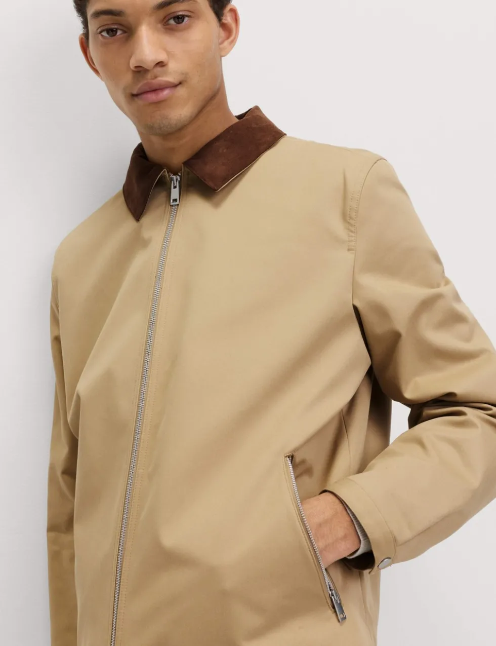 Pure Cotton Harrington Jacket
