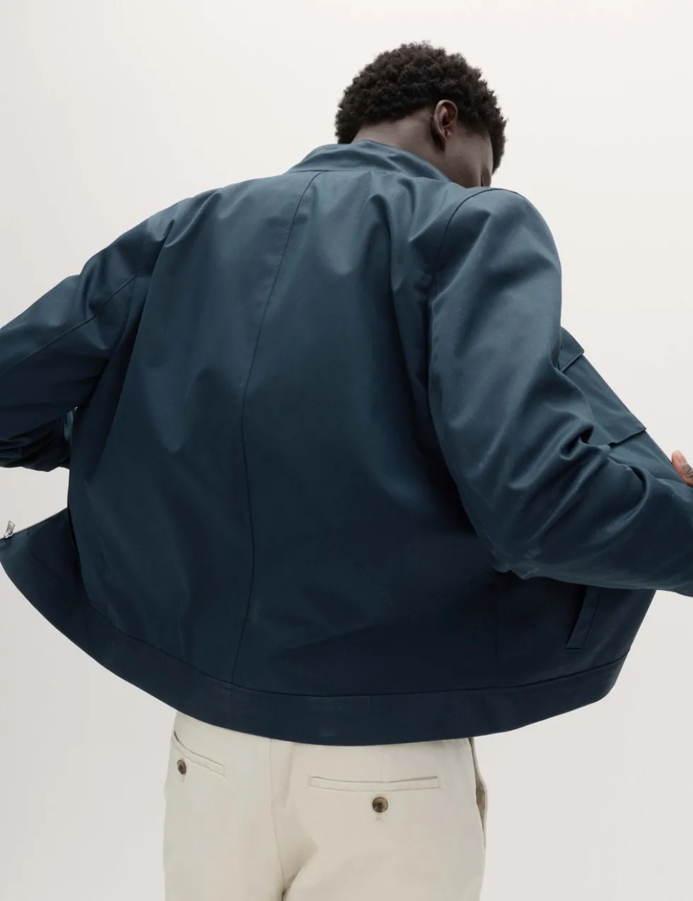 Pure Cotton Harrington Jacket