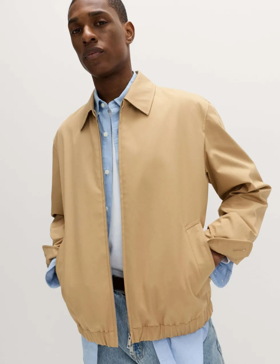 Pure Cotton Harrington Jacket