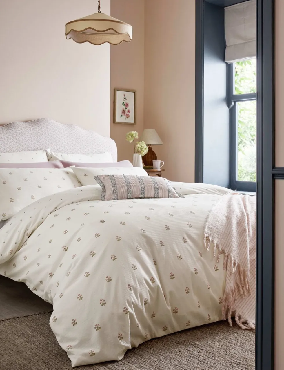 Pure Cotton Harthill Daisy Bedding Set