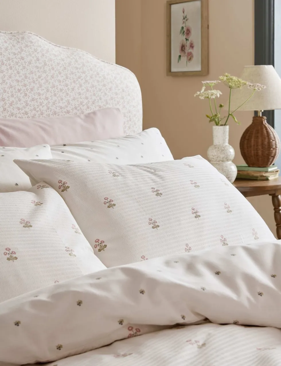 Pure Cotton Harthill Daisy Bedding Set