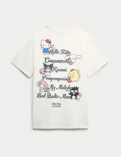 Pure Cotton Hello Kitty™ Graphic T-Shirt (2-16 Yrs)