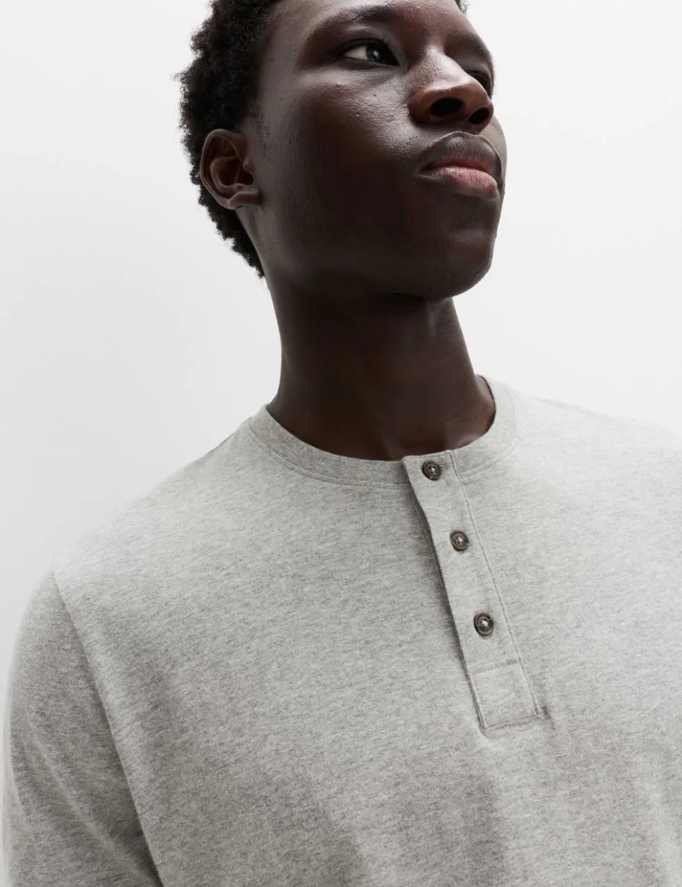 Pure Cotton Henley Checked Pyjama Set