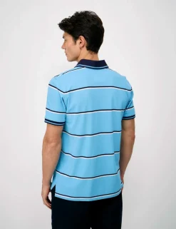 Pure Cotton Heritage Stripe Rugby Shirt
