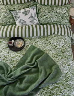 Pure Cotton Hibiscus Bedding Set