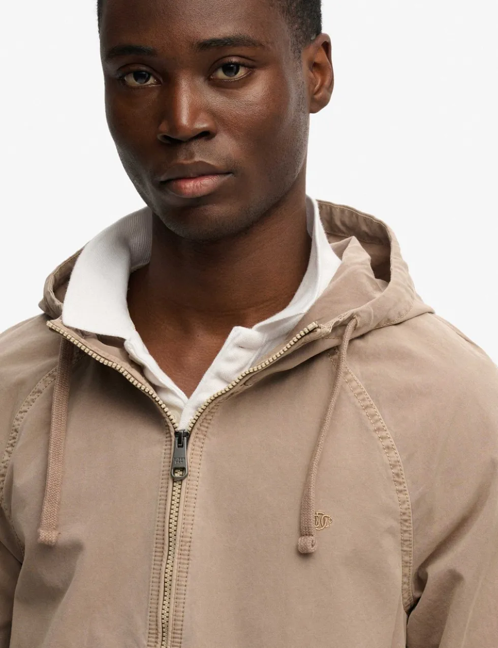 Pure Cotton Hooded Jacket