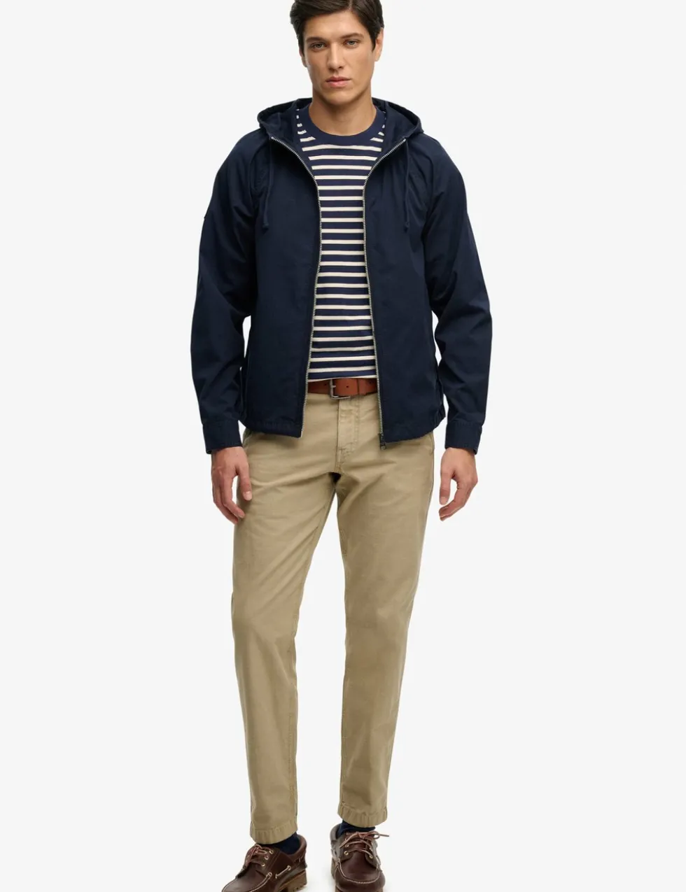 Pure Cotton Hooded Jacket