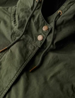 Pure Cotton Hooded Parka