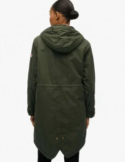 Pure Cotton Hooded Parka