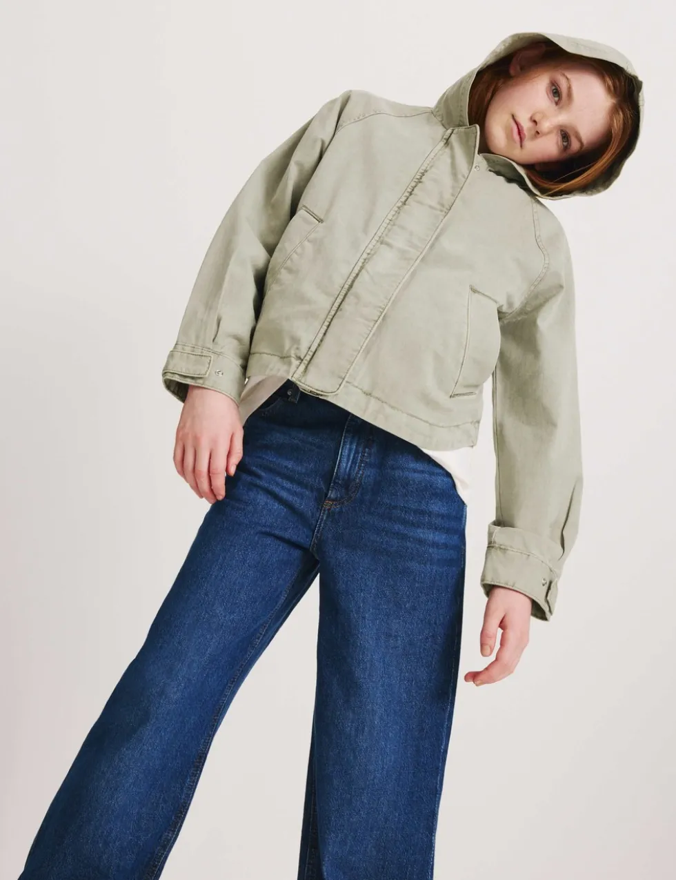 Pure Cotton Hooded Parka (6-16 Yrs)