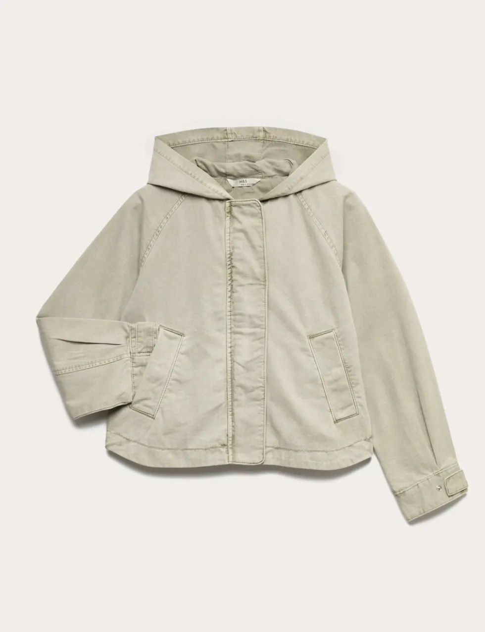 Pure Cotton Hooded Parka (6-16 Yrs)